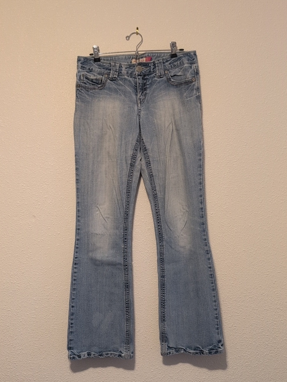 Aeropostale Women's Light Blue Bootcut Jeans